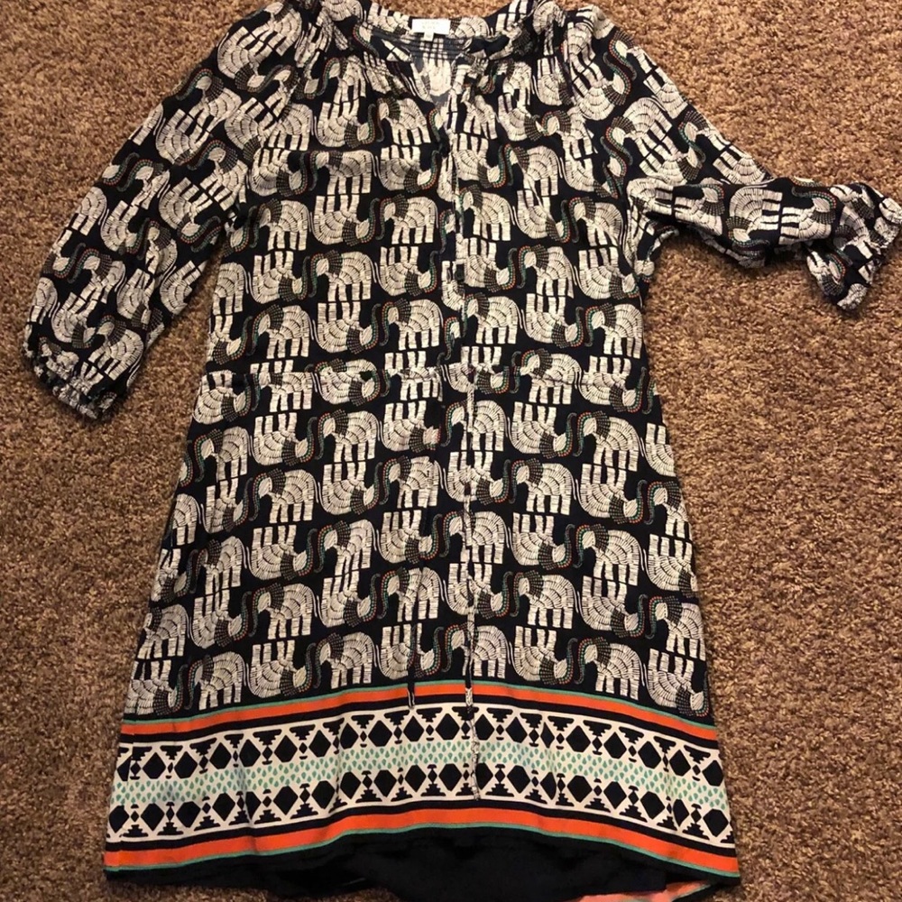 3/4 sleeve dress